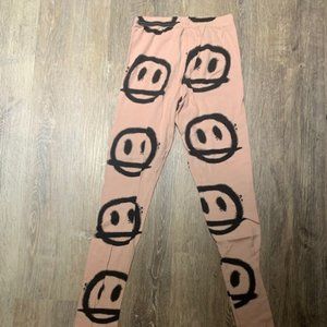 Nununu Pink and Black Pants
